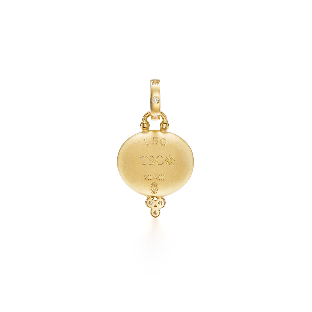 アクセサリー LEO 18K Leo Pendant – Temple St. Clair