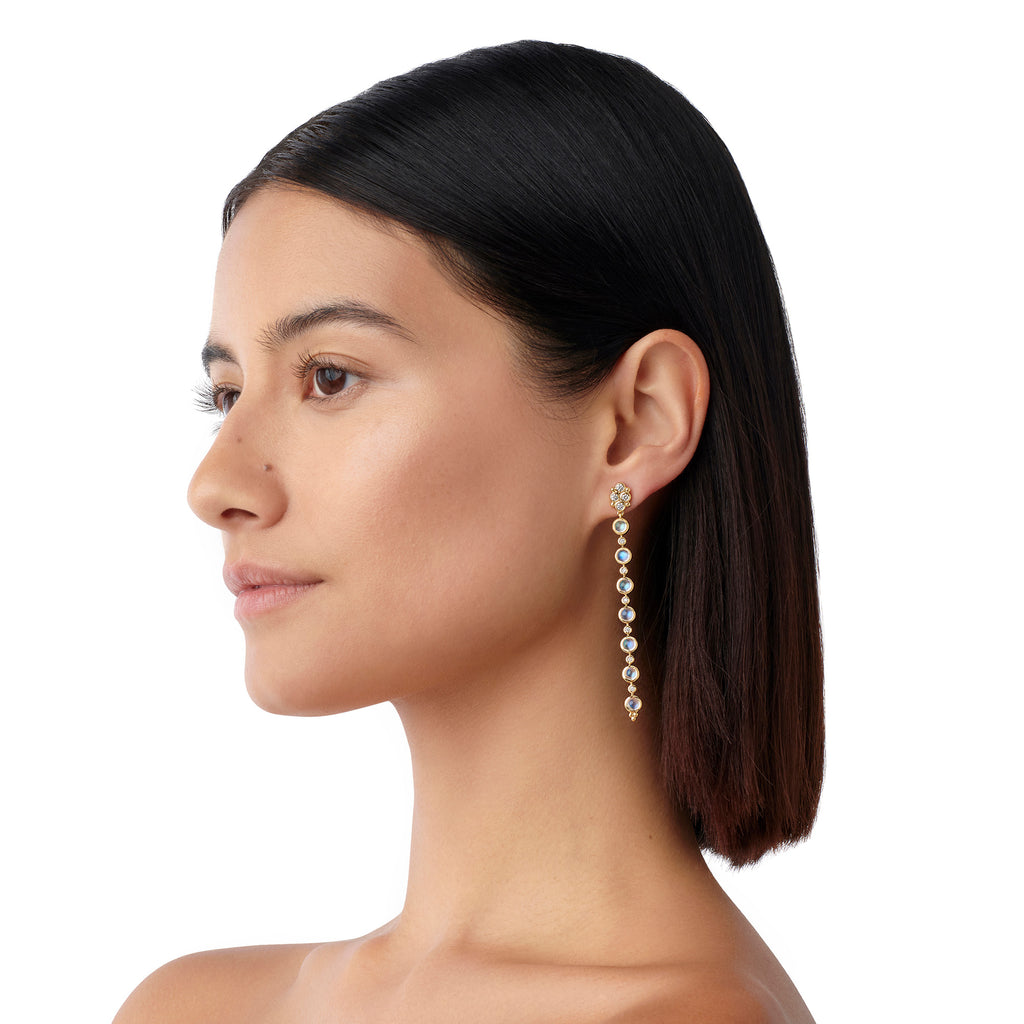 18K Moonshot Drop Earrings – Temple St. Clair