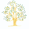 Tree of Life watercolor artwork