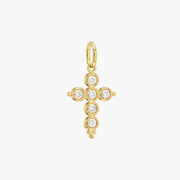 18K Classic Cross Pendant