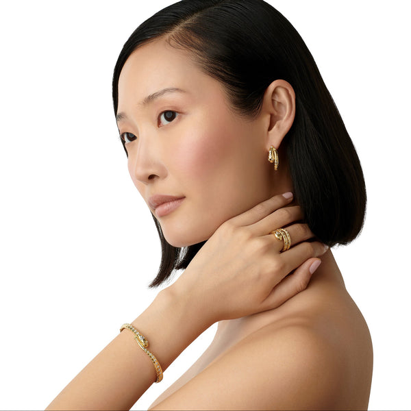 18K Delphi Serpent Bracelet