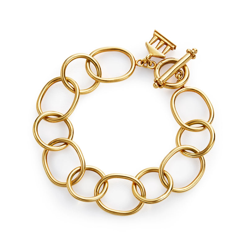 18K Large Arno Link Bracelet