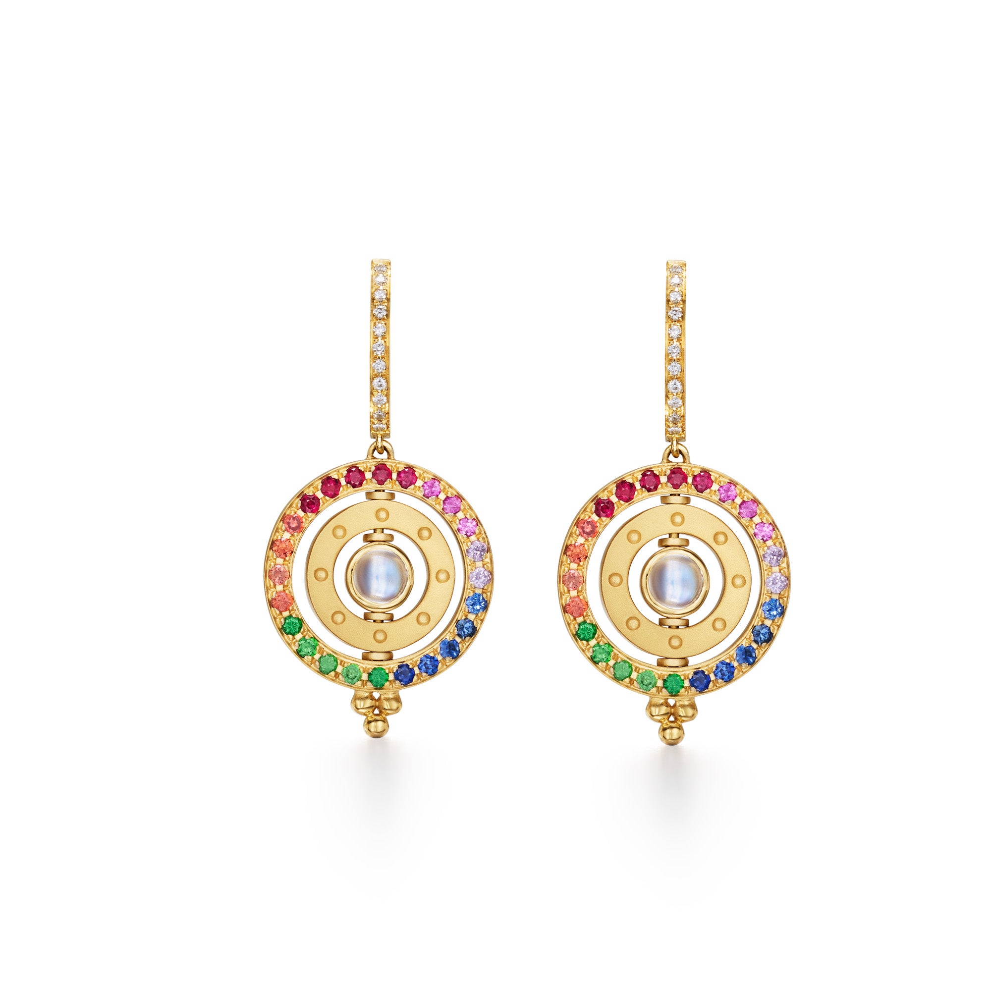 イヤリング TATIANA Star pattern hoop earrings EC3103 Designer fashion, Seoul-fully created | W Concept