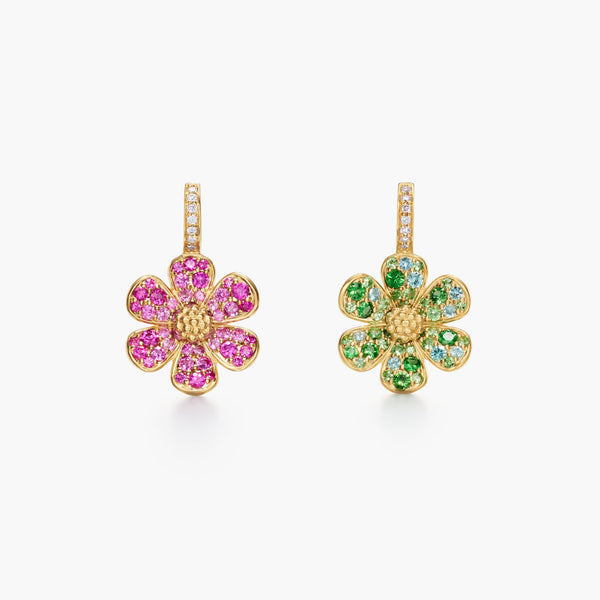 18K Flower Power Earrings