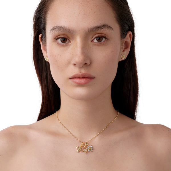 18K Primavera Charm Necklace