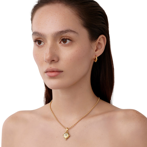 18K Diamond Butterfly Locket