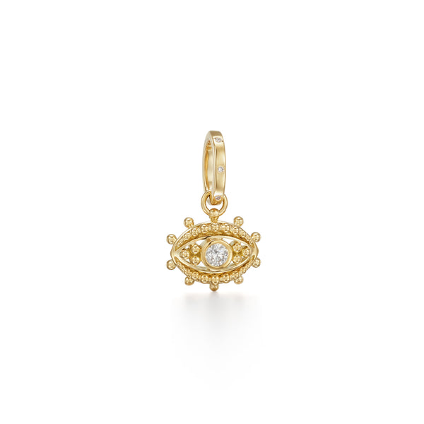 18K Small Third Eye Pendant