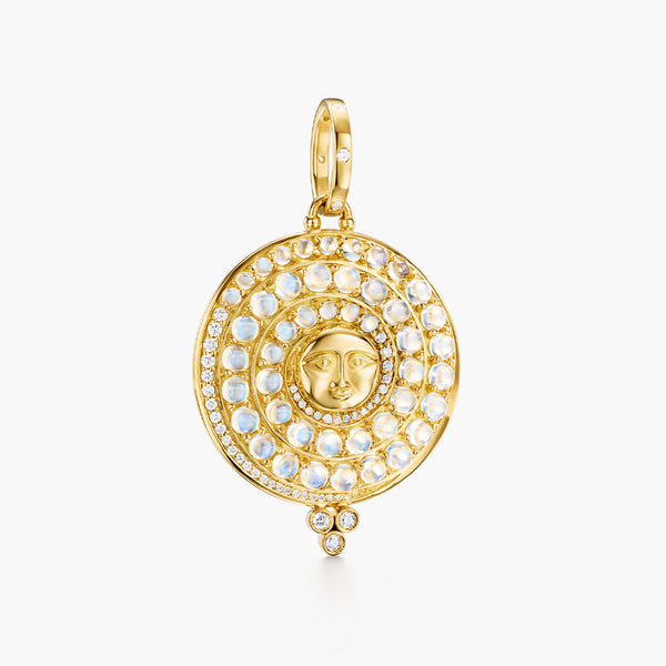 18K Lunar Glow Pendant