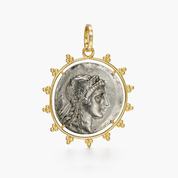 18K Apollo Coin Pendant