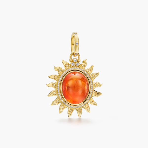 18K Solar Pendant