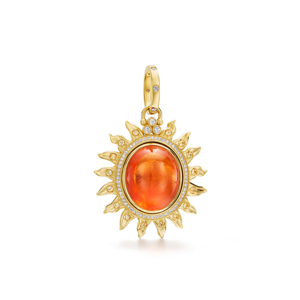 18K Solar Pendant