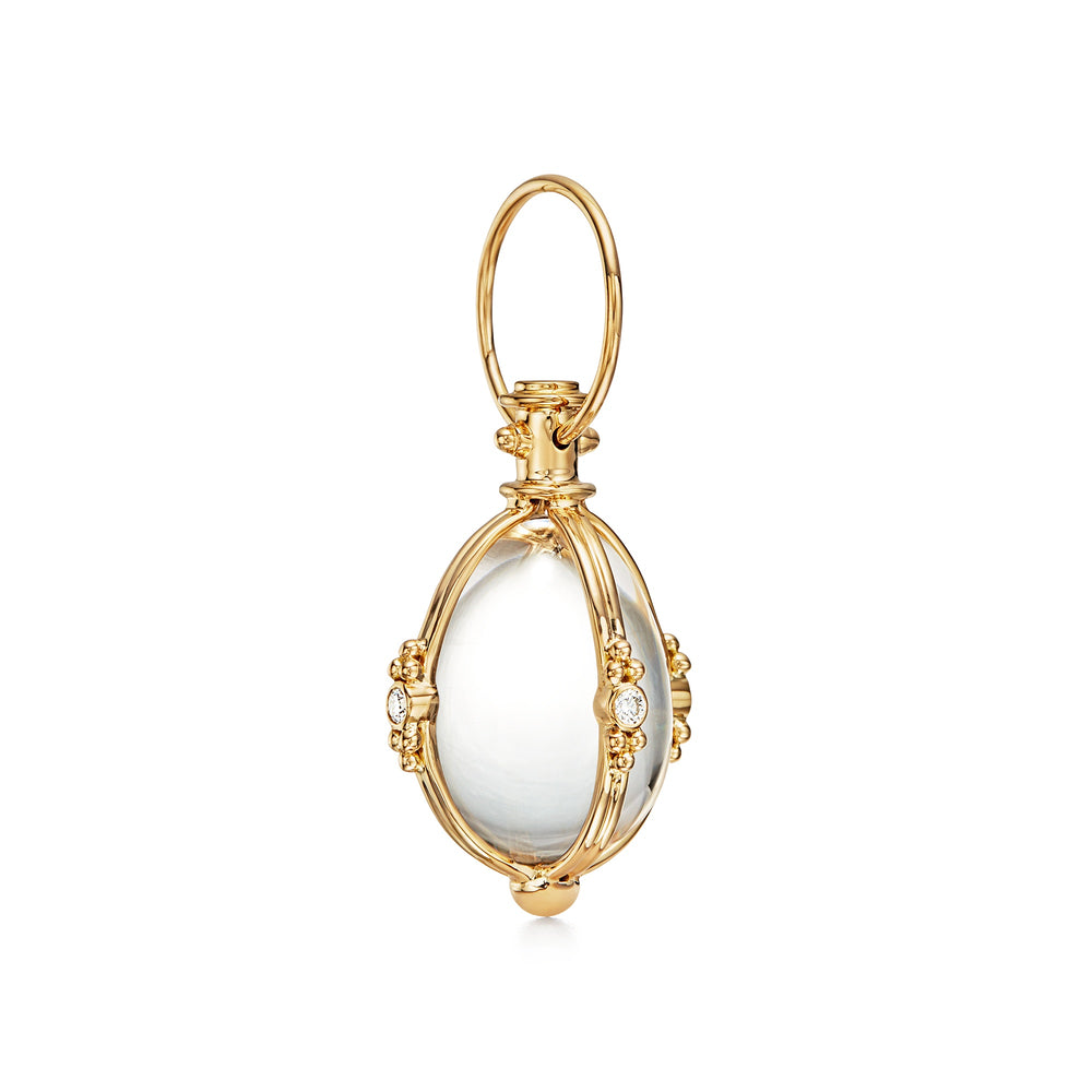 18K Diamond Classic Amulet