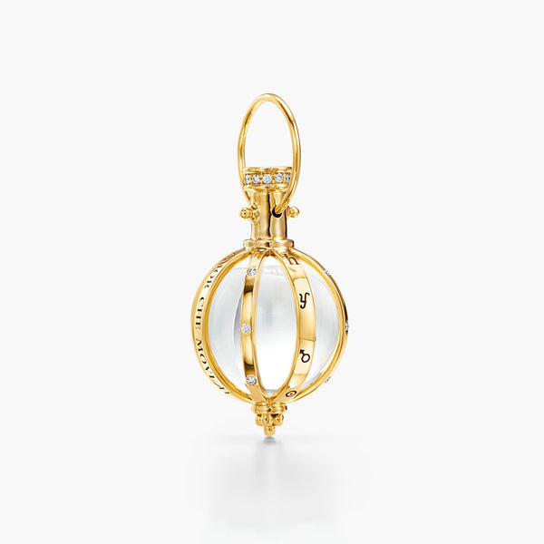 18K Round Astrid Amulet