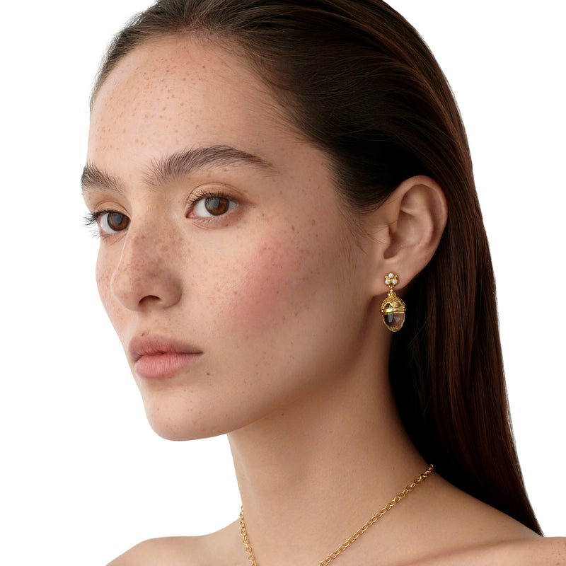 18K Arcadia Amulet Earrings