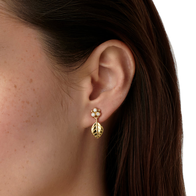 18K Arcadia Drop Earrings