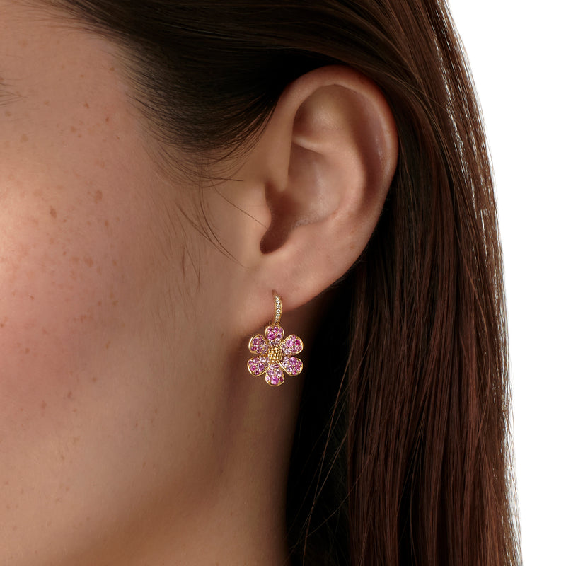 18K Flower Power Earrings