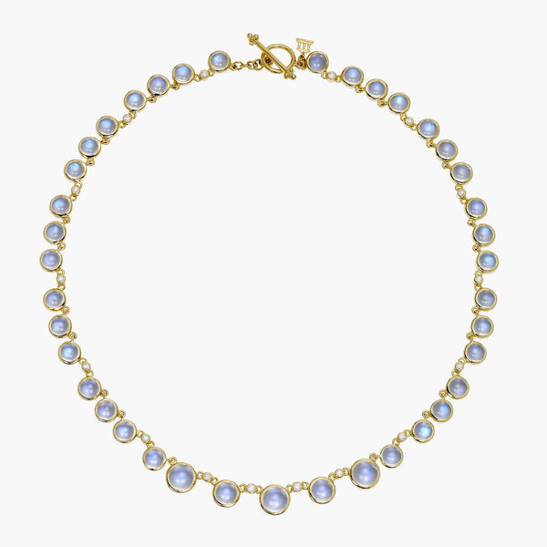 18K Blue Moon Necklace
