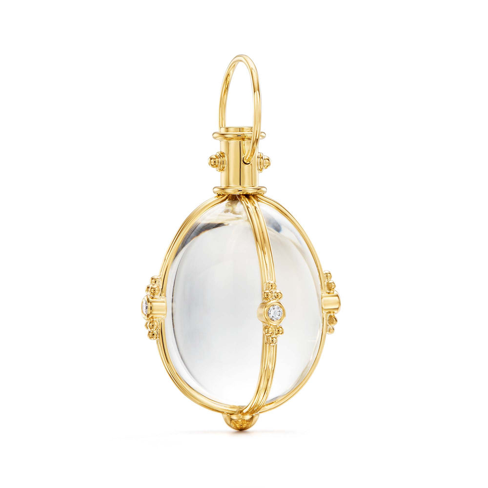 18K Diamond Classic Amulet