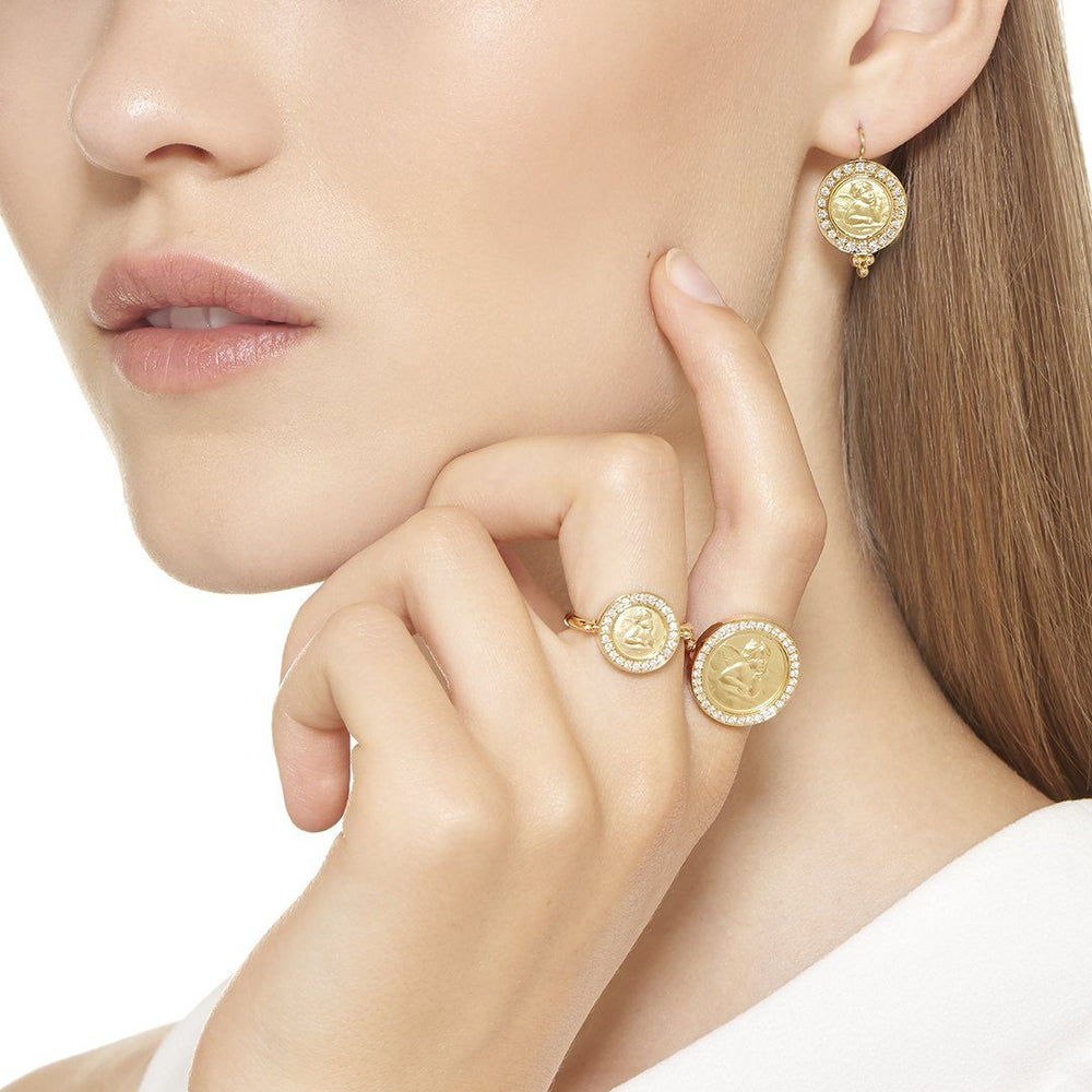 18K Angel Ring – Temple St. Clair