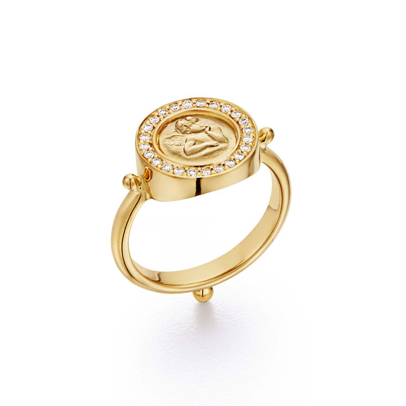 Biker Angel Wing Ring - R161