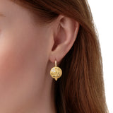 18K Sole Luna Earrings