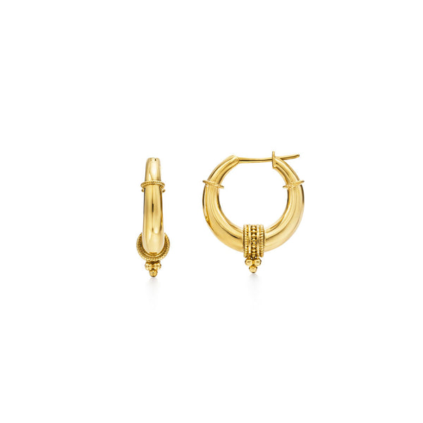 18K Hellenistic Hoop Earrings – Temple St. Clair