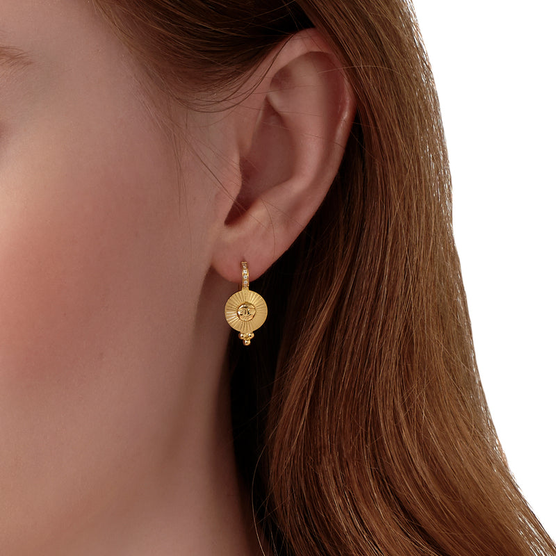 18K Sole Earrings