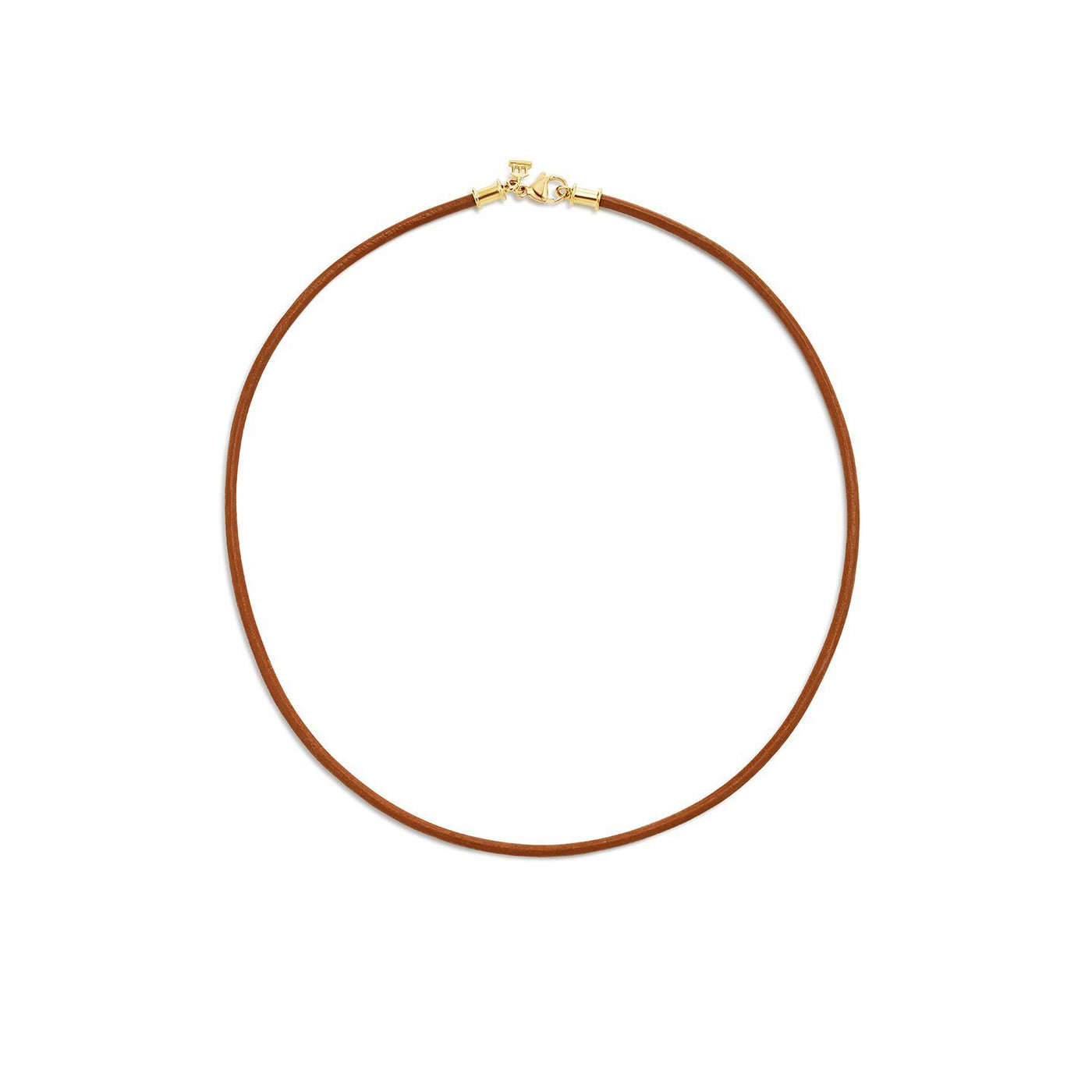 18K Natural Leather Cord – Temple St. Clair
