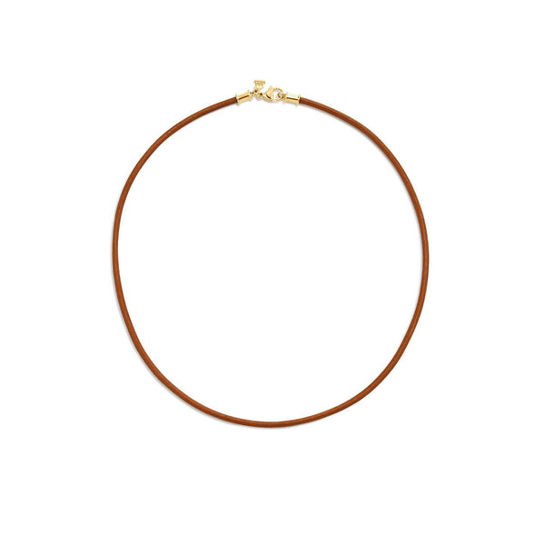 Temple St Clair 32 Natural Leather Cord Necklace