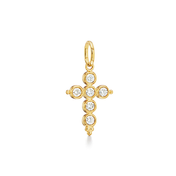 18K Classic Cross Pendant