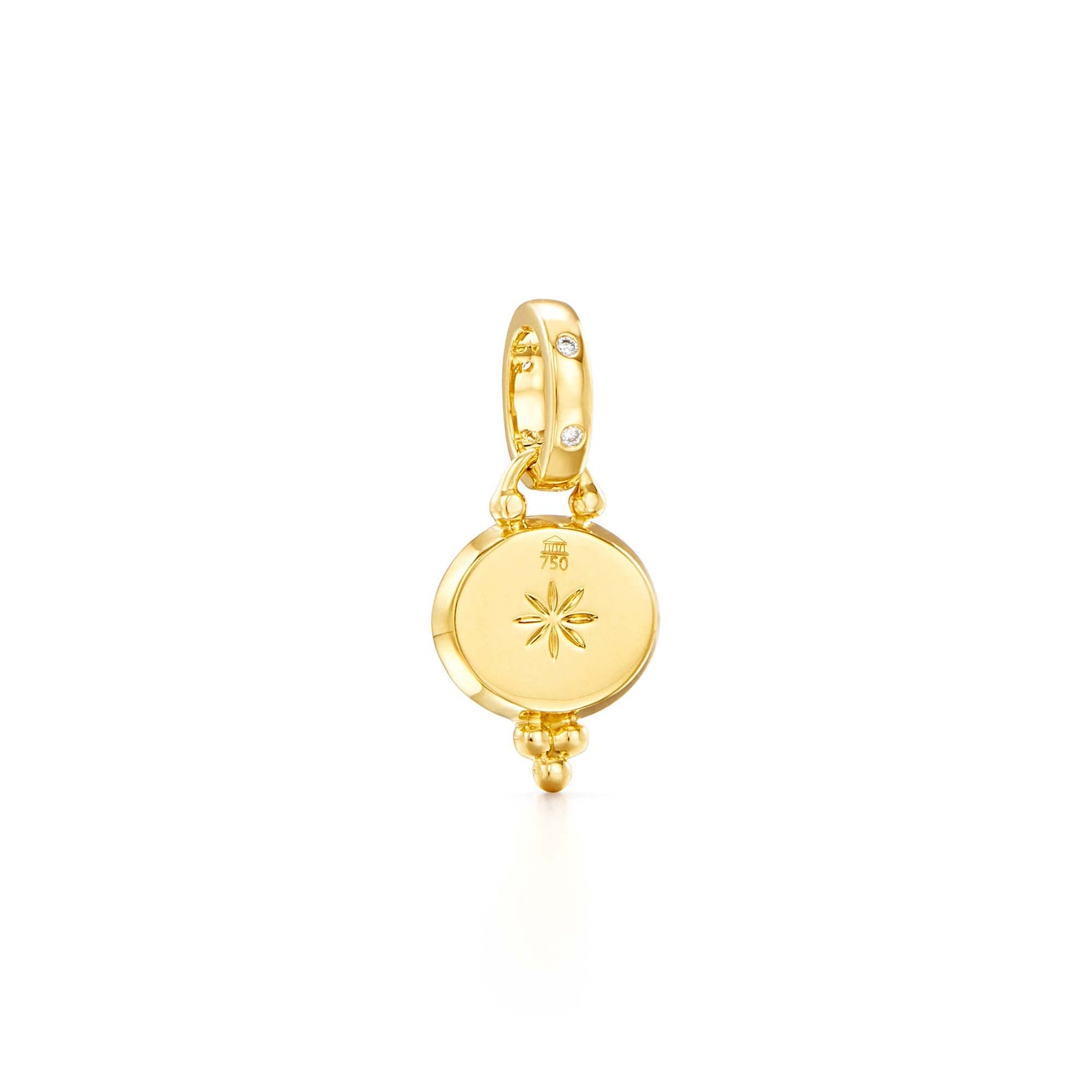 sourirE  18K Diamond Sorcerer Cutout Pendant – Temple St. Clair