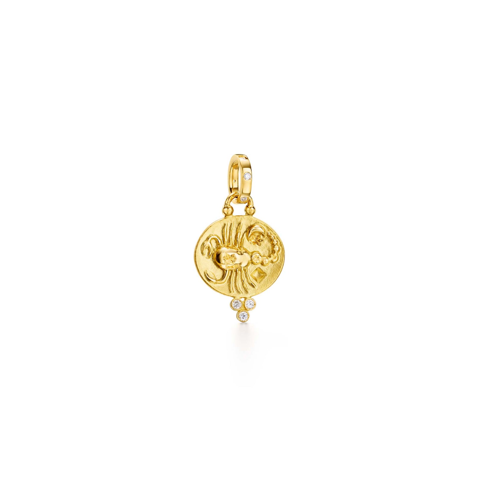 18K Scorpio Pendant – Temple St. Clair