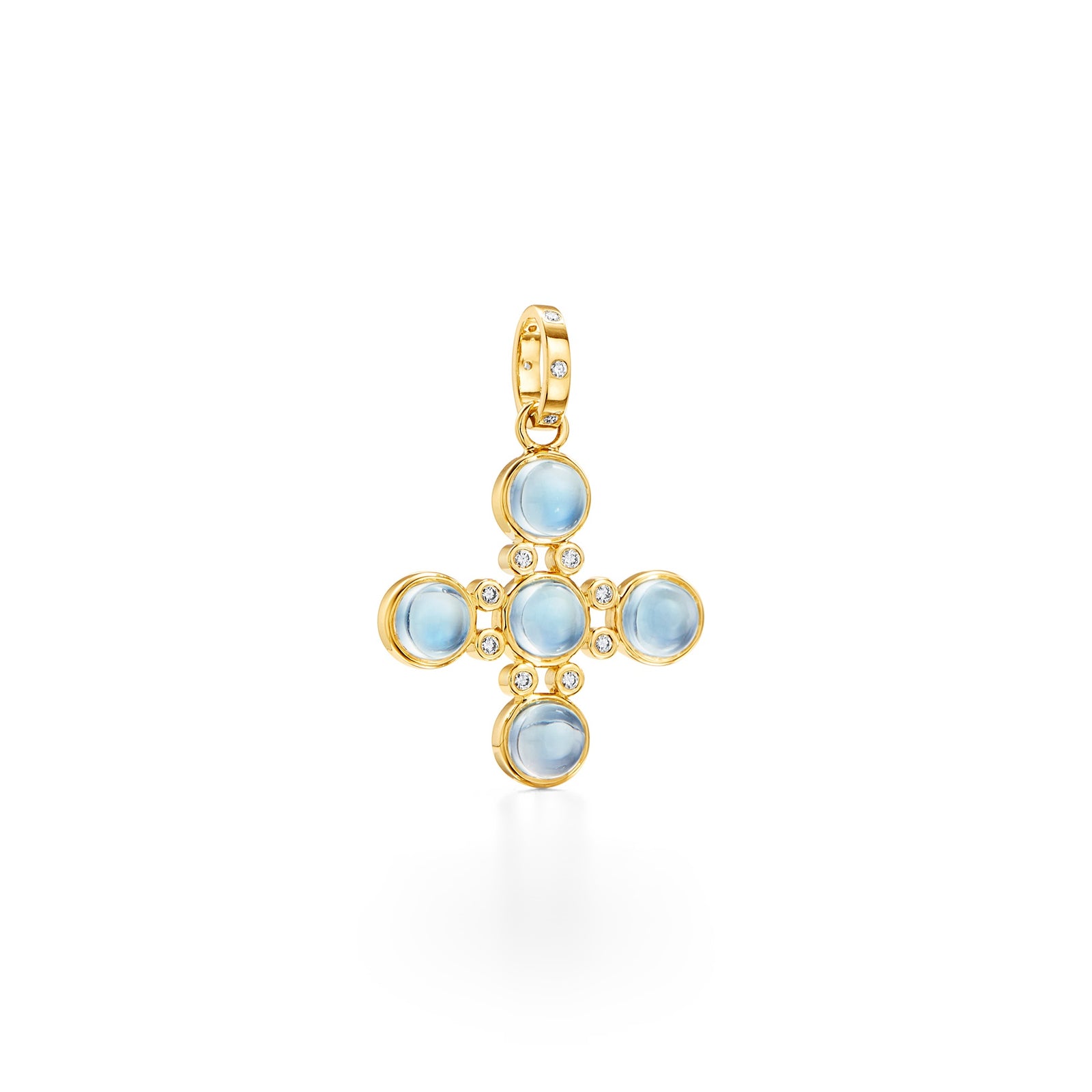 18K Four Elements Cross – Temple St. Clair