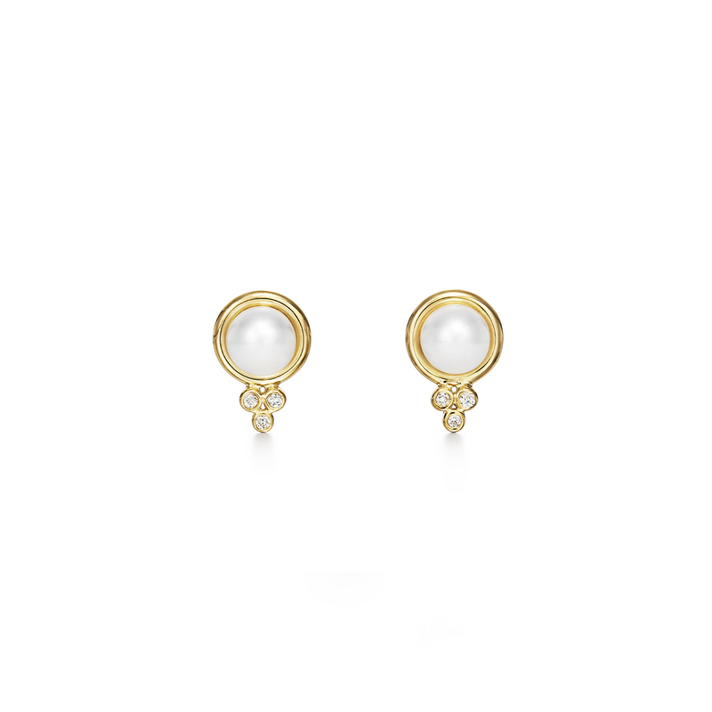 18K Classic Pearl Earrings
