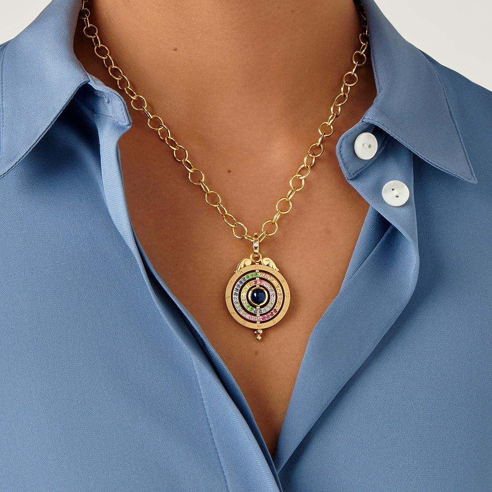 18K Triple Orbit Tolomeo Pendant