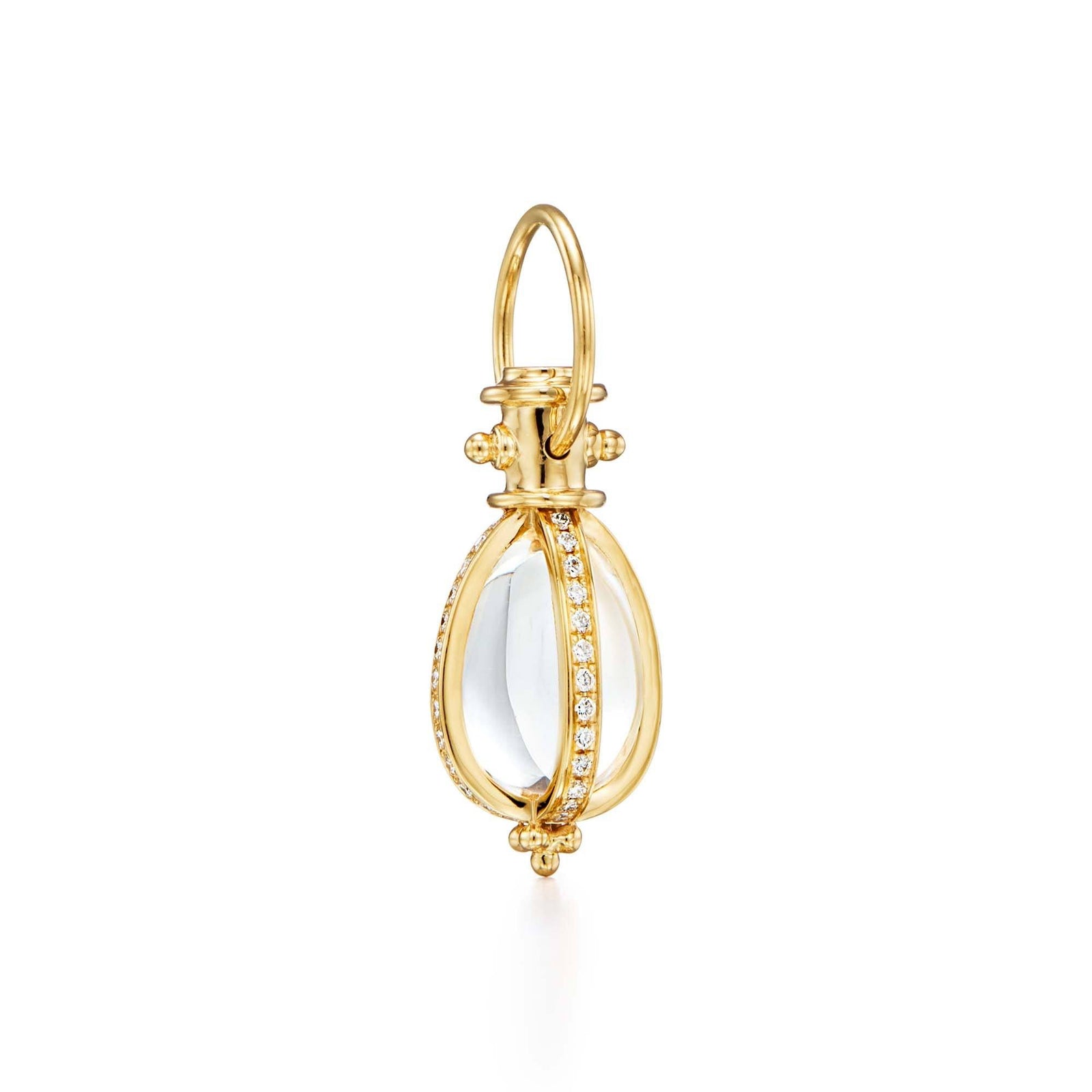18K Diamond Pavé Amulet – Temple St. Clair