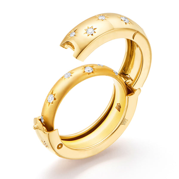 18K Cosmos Secret Band
