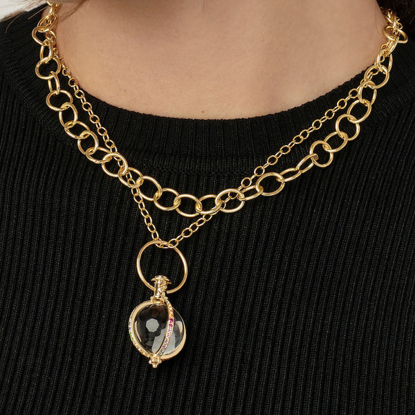 18K Classic Rainbow Amulet