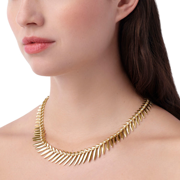 18K Natura Vine Necklace